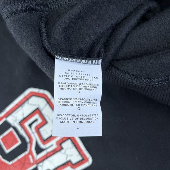 New Mens Champion Wing Shoe 19 Logo Crewneck Sweatshirt Sz L NWT Black - Picture 5 of 7